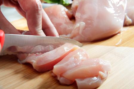 Rohes Hühnchenfleisch
