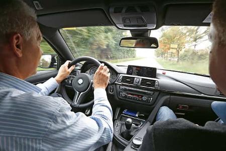 BMW M3/M4, Technik, Cockpit
