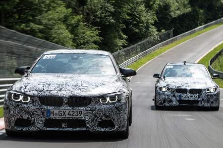 BMW M3/M4, Technik, Erlkönige