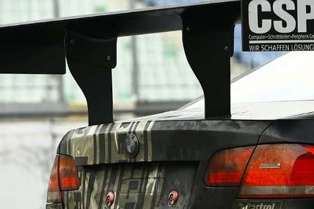 Pirelli-BMW M3 GT4 Heckflügel