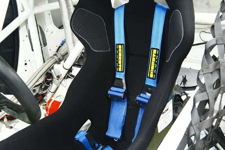 Pirelli-BMW M3 GT4 Fahrersitz