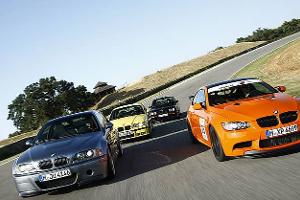 Treffen der BMW M3-Generationen