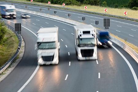 Lkw Autobahn Lkw Autobahn