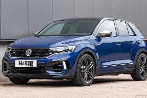 Sportliche H&amp;R Fahrwerkskomponenten für den VW T-Roc R