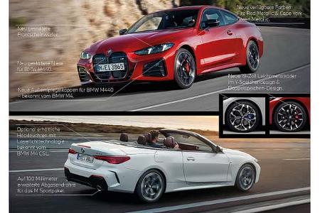 BMW 4er Coupé Cabrio Facelift 2024