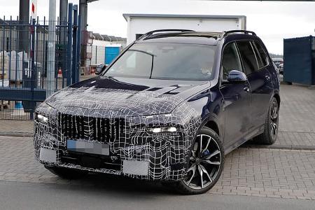 BMW X7 Facelift Erlkönig