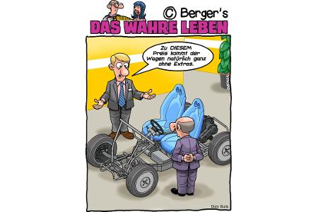 Cartoons mit wahren Lebensgeschichten