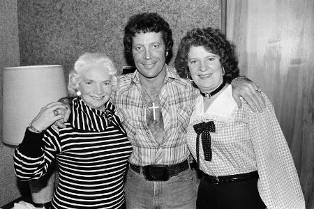 Mit Mama und Schwester