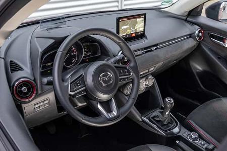 Mazda 2, Cockpit