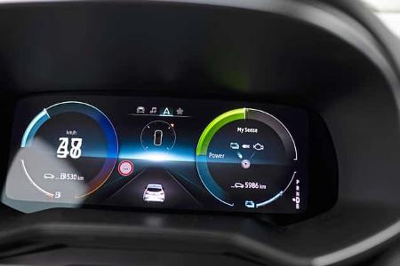  Renault Clio, Lenkraddisplay