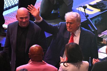 Donald Trump: US-Präsident diesmal ohne Elon Musk bei UFC-Event Donald Trump: US-Präsident diesmal ohne Elon Musk bei UFC-Event