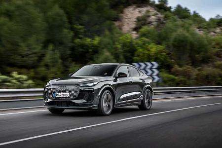 Audi Q6 E-Tron Sportback (2024) Elektroauto auf Basis der Premium Platform electric (PPE)