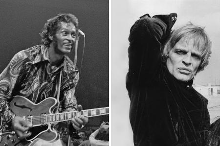 Chuck Berry und Klaus Kinski