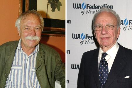Janosch und Rupert Murdoch