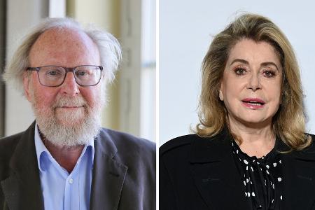 Wolfgang Thierse und Catherine Deneuve