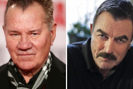 Manfred Lehmann und Tom Selleck