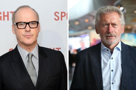 Michael Keaton und Paul Breitner