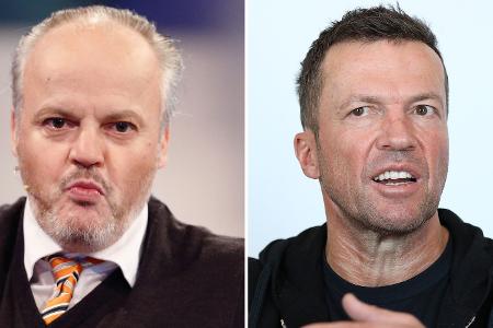 Hubert Kah und Lothar Matthäus