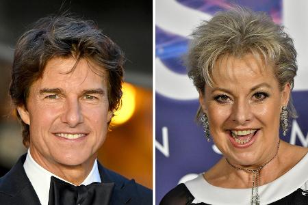 Tom Cruise und Tanja Schumann