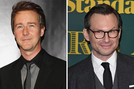 Edward Norton und Christian Slater