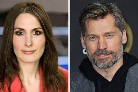Anja Kohl und Nikolaj Coster-Waldau