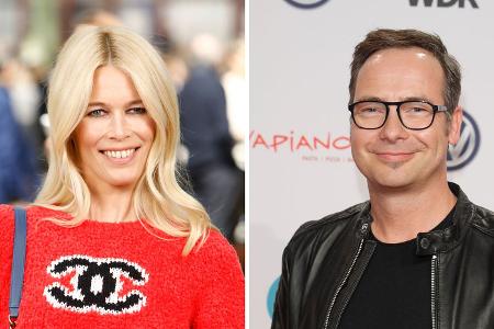 Claudia Schiffer und Matthias Opdenhövel