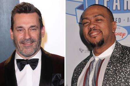 Jon Hamm und Timbaland