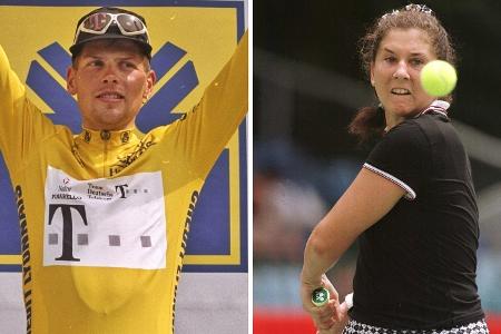 Jan Ullrich und Monica Seles