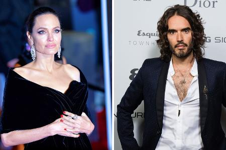Angelina Jolie und Russell Brand