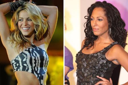 Shakira und Jessica Wahls