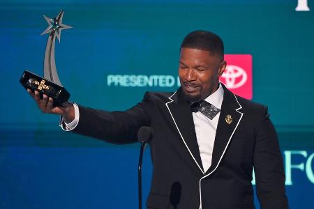 Jamie Foxx bei BET Awards unter Tränen als Jamie Foxx bei BET Awards unter Tränen als
