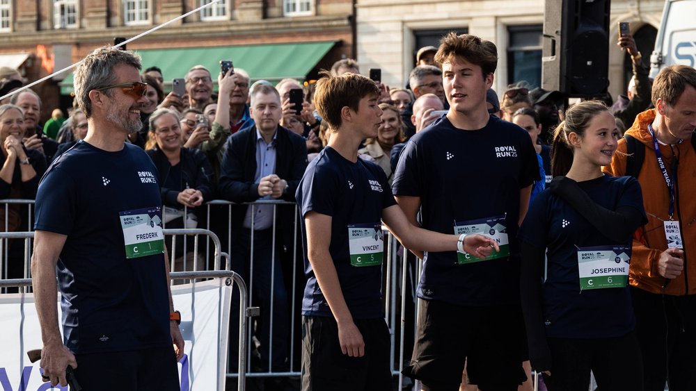 Sportlicher Frederik und dänische Königsfamilie beim "Royal Run 2025"