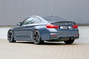 BMW M4 mit höhenverstellbarem H&R HVF Federsystem