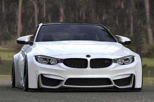 Ultrabreites und ultratiefes Sportcoupé