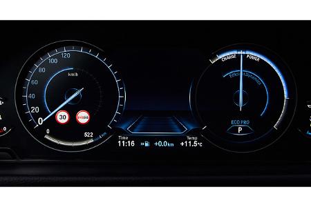 BMW 4er Facelift (2017) Instrumente