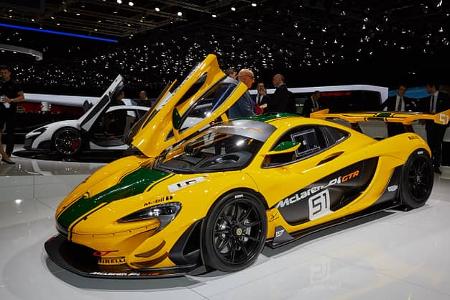 McLaren P1 GTR in Genf