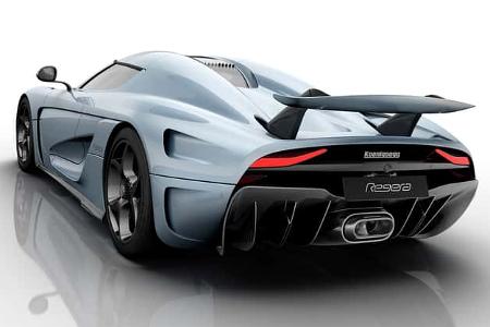 Koenigsegg Regera - Supersportwagen - Heckflügel