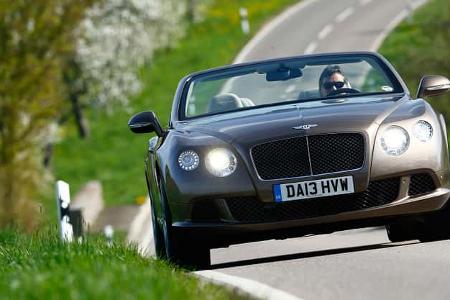 Bentley Continental GT Speed W12 Convertible, Frontansicht