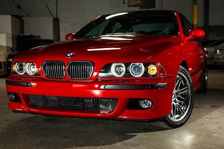 BMW M5 E39 (2003) 746 miles Imola red BMW M5 E39 (2003) 746 miles Imola red