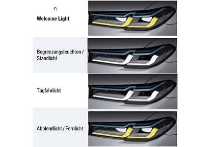BMW M5 CS Scheinwerfer