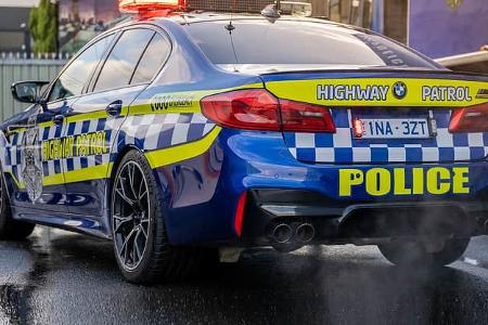 BMW M5 Competition Victoria Police