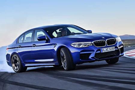 BMW M5 2018, Sperrfrist 21.8.2017 19.10 Uhr