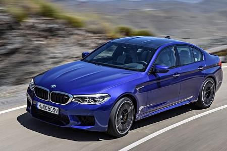BMW M5 2018, Sperrfrist 21.8.2017 19.10 Uhr