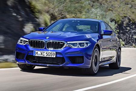 BMW M5 2018, Sperrfrist 21.8.2017 19.10 Uhr