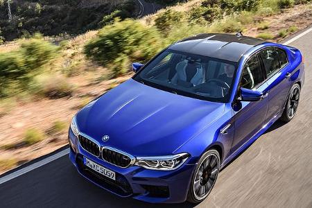 BMW M5 2018, Sperrfrist 21.8.2017 19.10 Uhr