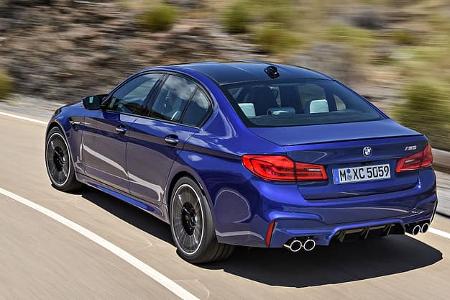 BMW M5 2018, Sperrfrist 21.8.2017 19.10 Uhr