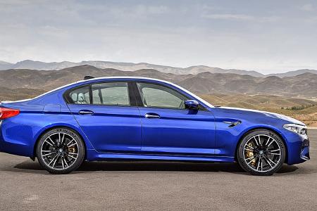 BMW M5 2018, Sperrfrist 21.8.2017 19.10 Uhr