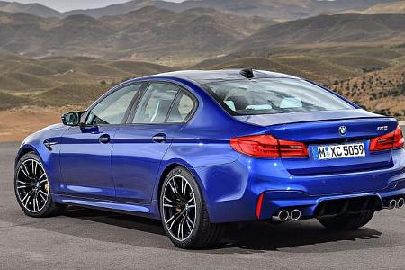 BMW M5 2018, Sperrfrist 21.8.2017 19.10 Uhr