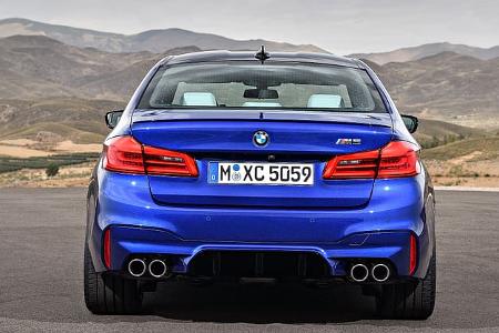 BMW M5 2018, Sperrfrist 21.8.2017 19.10 Uhr