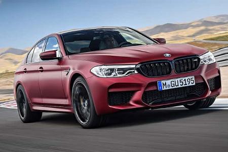 BMW M5 2018, Sperrfrist 21.8.2017 19.10 Uhr